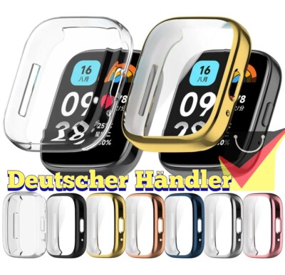 Schutzhülle für Xiaomi Redmi Watch 3 Active / 3 Lite Cover Case Screen Protector