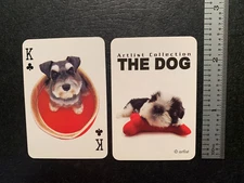 Swap Playing Card MINI DOG King of Clubs ARTLIST COLLECTION One Card Only