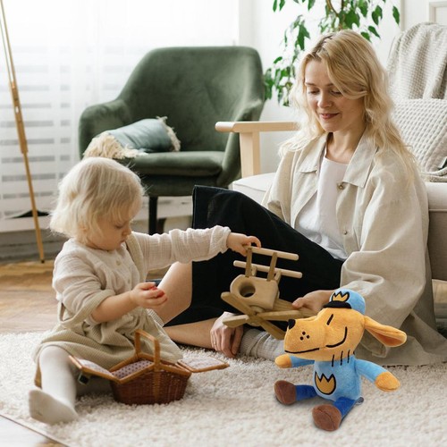 Dog Man Plush Toy 9.84 inches Soft Stuffed Cartoon Animal Dolls Gifts - Picture 4 of 7