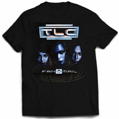 Styl TLC Fan Mail Krótki rękaw Czarny Unisex S-234XL T-shirt GC114 - Zdjęcie 1 z 3