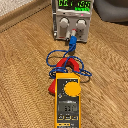 Fluke 325 Misuratore a Pinza AC DC Voltmetro Amperometro Pinza Multitester True RMS - Foto 4 di 13