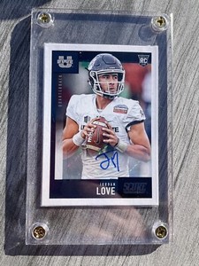 B8 2020 Score Signatures Rookie Auto Jordan Love #361 Signed Autographed