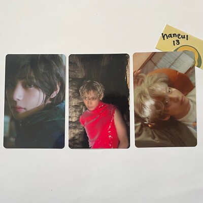 BTS V Taehyung Layover UMS Lucky draw Photocard PVC Limited POB