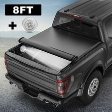 Truck Tonneau Cover For 88-07 Gmc Sierra Chevrolet Silverado 8ft Bed Roll Up