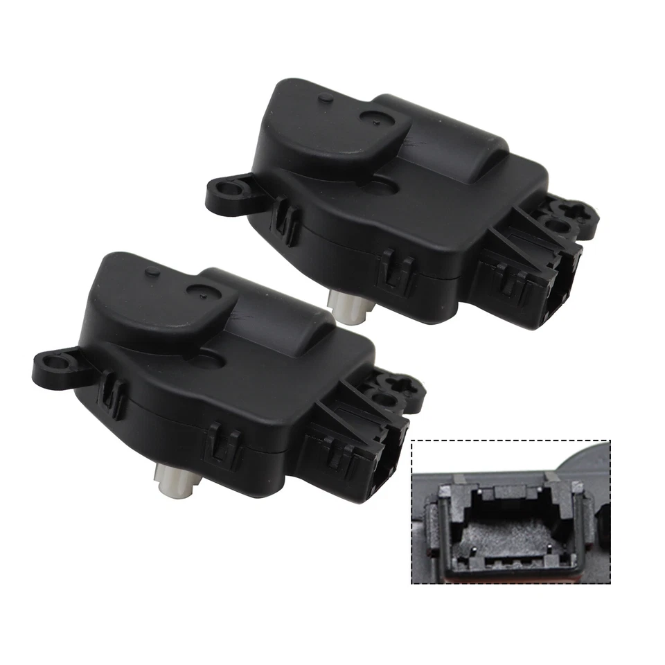 2X Actuador de puerta de mezcla de calefacción de aire acondicionado para Chrysler Dodge Avenger Jeep Compass Foto 2 de 4