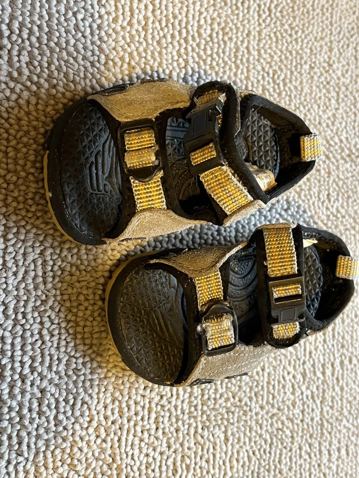 Zapatillas Smart Fit Niños Pequeños Talla 3 Gris Negro Bucle Lindo Bebé F45 Foto 2 de 4