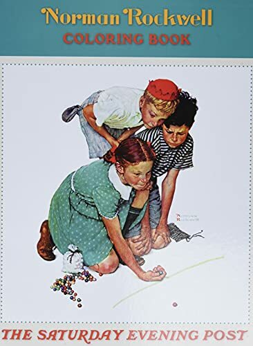 Norman Rockwell Colouring Book - Image 6