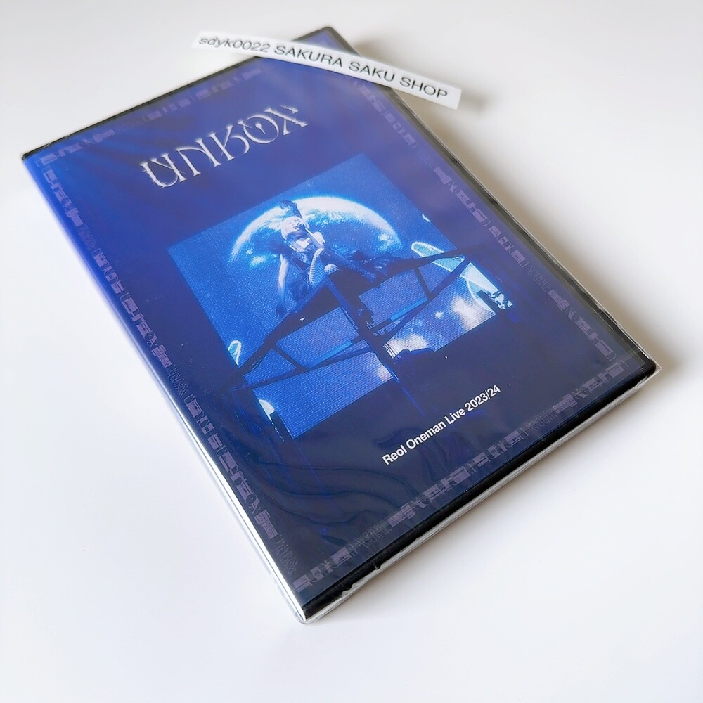 Reol Oneman Live 2023/24 UNBOX black DVD Region 2 SEBL-325