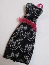 Monster High DOLL Popstar Fang Ghouls Draculaura BLACK Dress CLOTHES OUTFIT EXCL