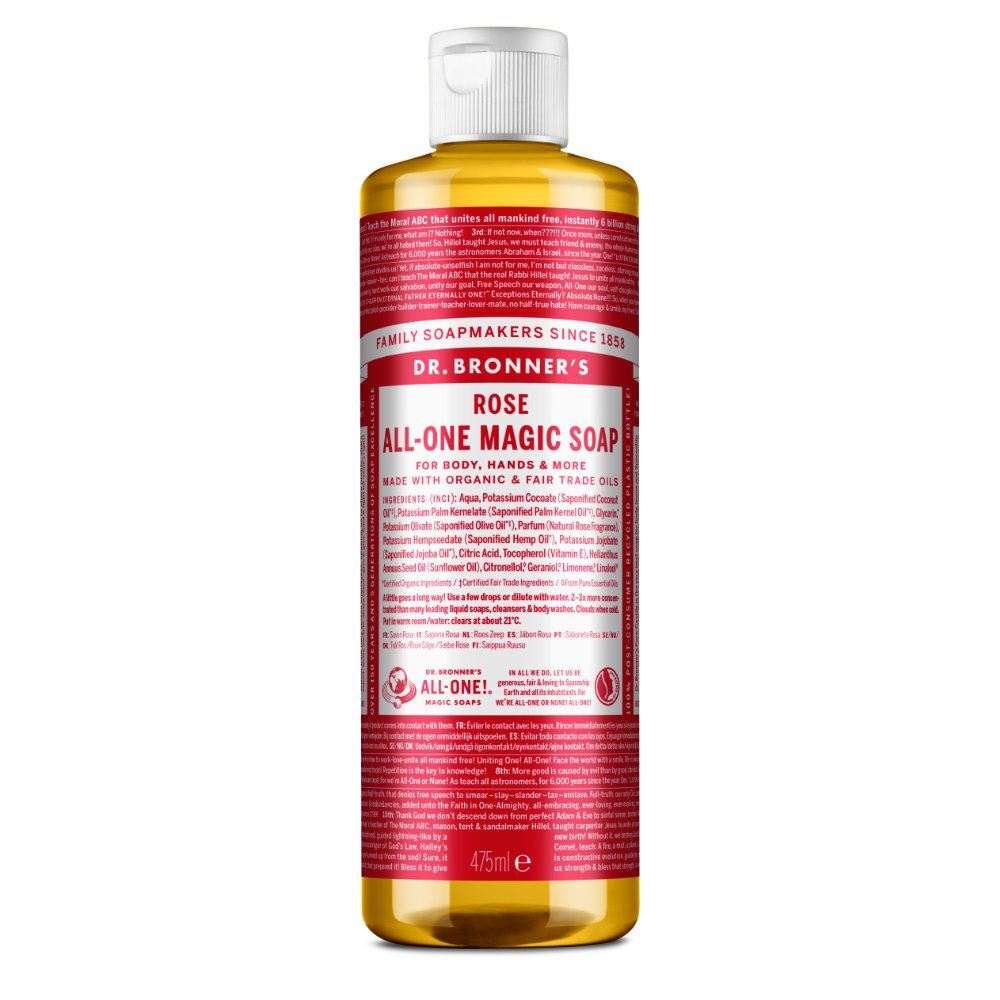 Dr Bronner's All-One Magic Soap - Rose- 475ml