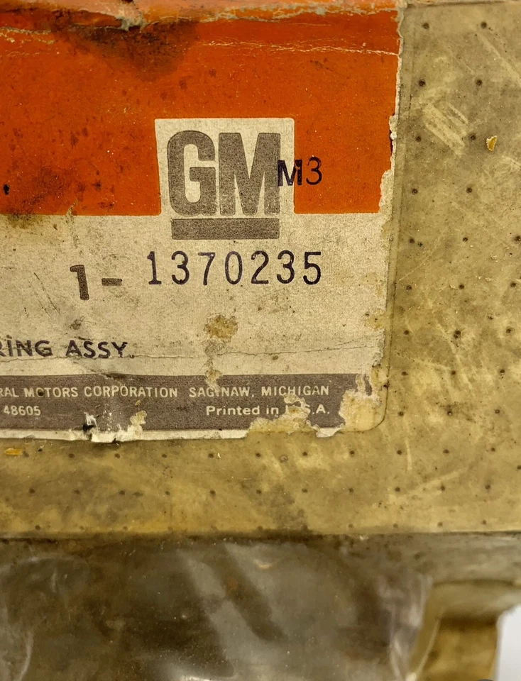 Rolamento de suporte central eixo de transmissão Buick Wildcat LeSabre novo na caixa GM 1964-68 1370235 - Imagem 2 de 4