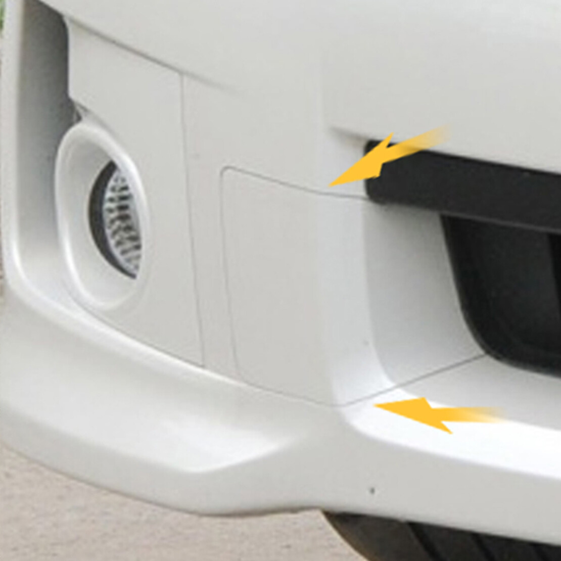 White Front Bumper Tow Hook Eye Cover Cap Lid Fit For Subaru Impreza