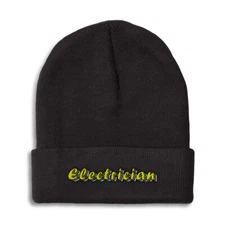 Beanies for Men Electrician Winter Hats for Women Acrylic Skull Cap 1 Size