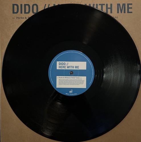 Dido "Here With Me (Parks & WIlson's Twilo Vocal / Homeyard Dub)" Vinyl Recod EP - Picture 4 of 4