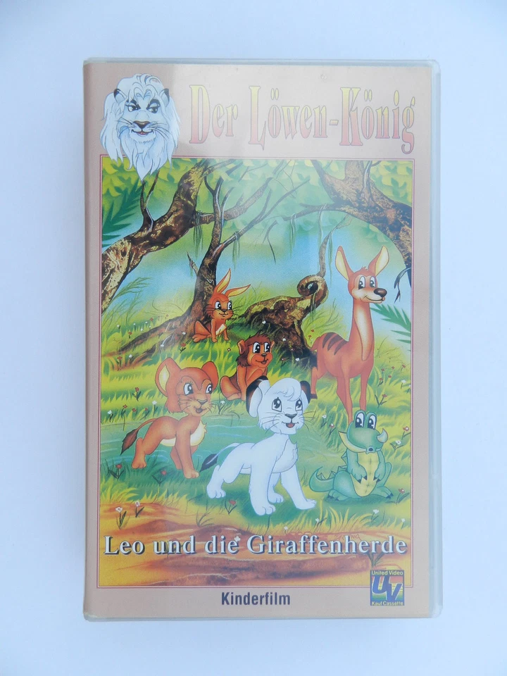 VHS Video Kassette Der Löwen König Leo und die Giraffenherde - Bild 1 von 1