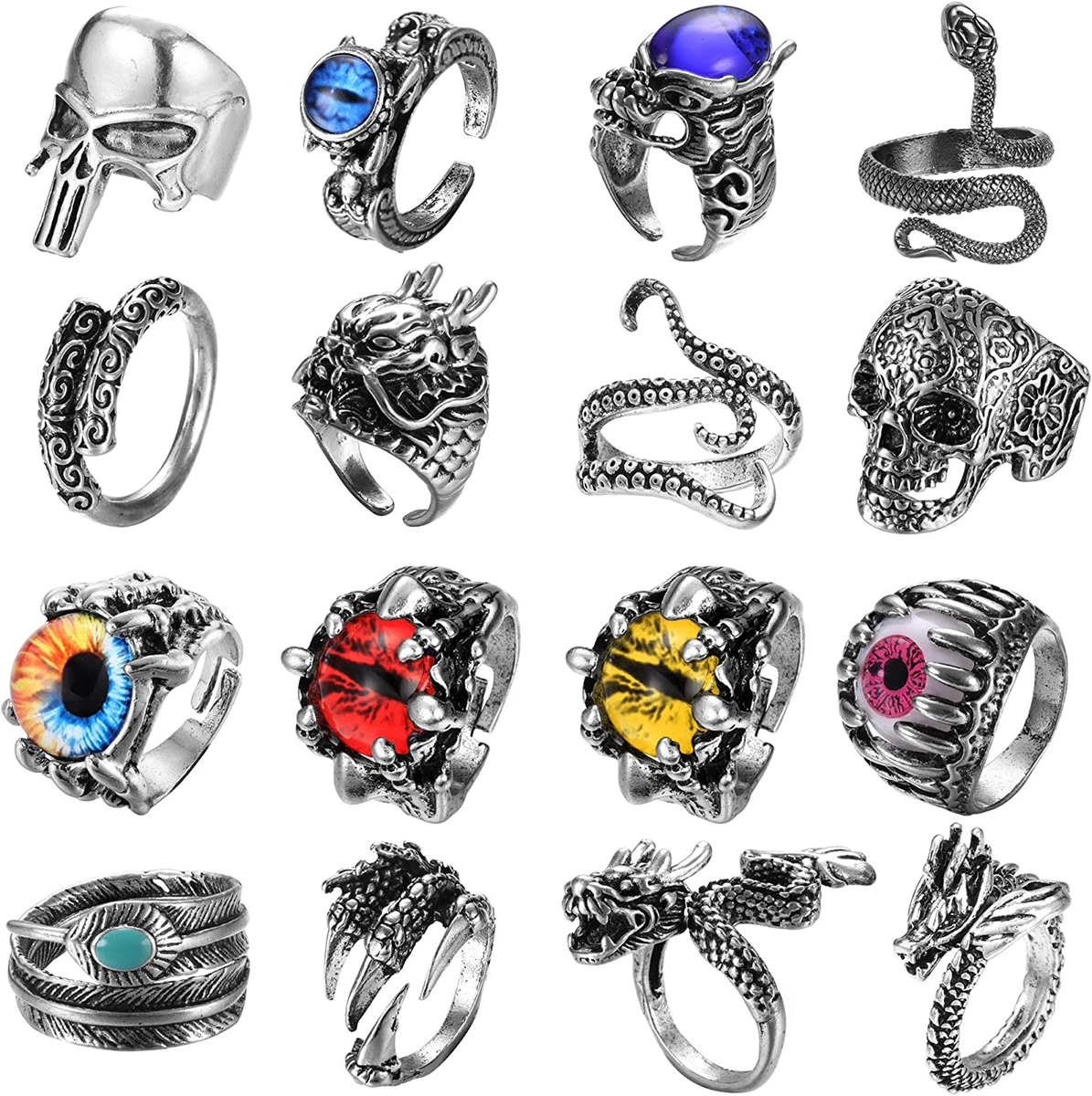 Fibo cheap steel rings