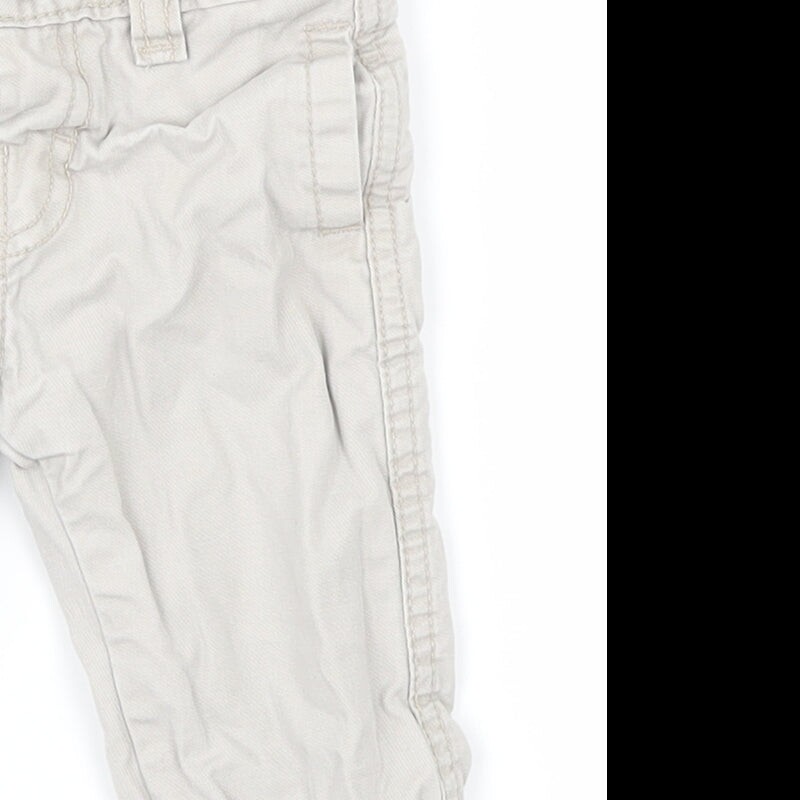 Zara Boys Green Cotton Blend Straight Jeans Size 3-6 Months image 10