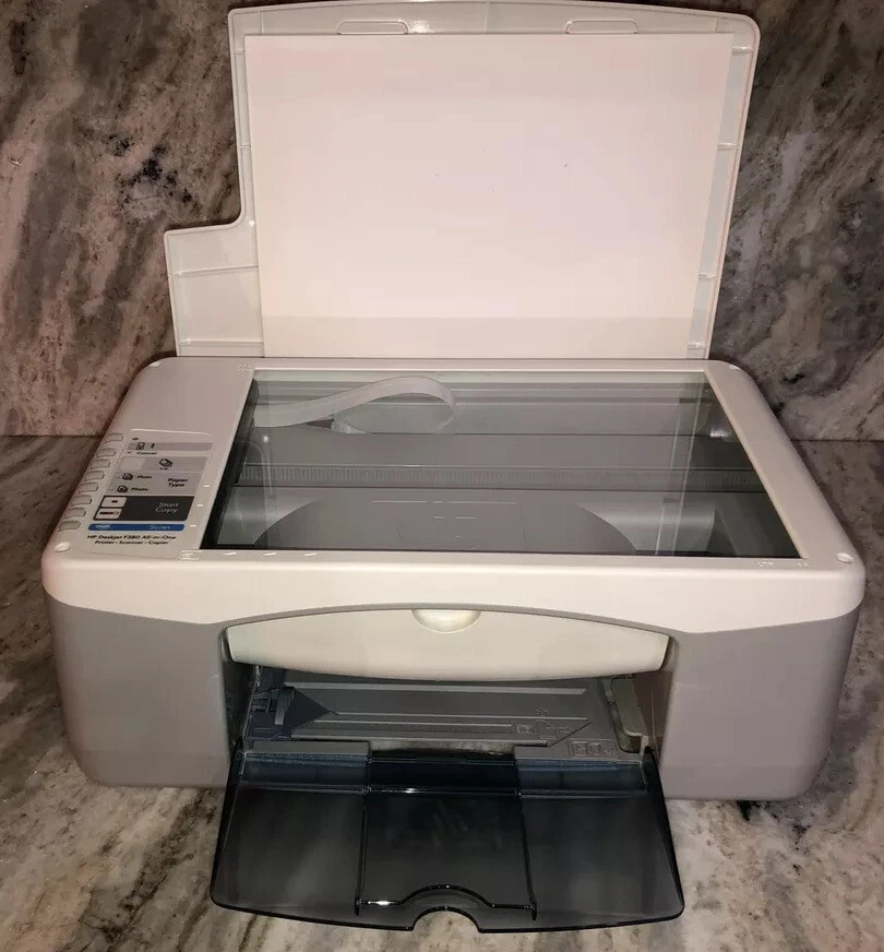 HP Deskjet F380 All in One Printer Scanner Copier For Parts Only
