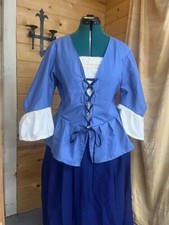 3 piece 18th Century Historical Reenactment Dress bust size up to 48