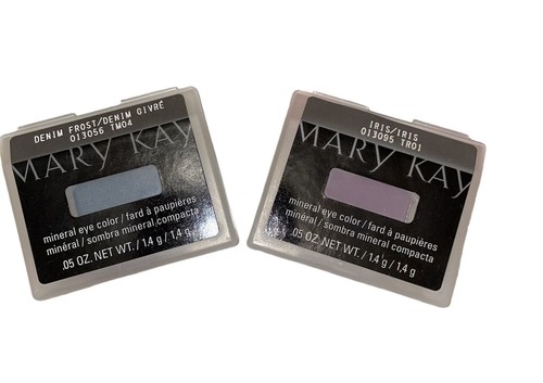 2 Mary Kay LIDSCHATTEN Neu im Karton Denim Frost & Iris