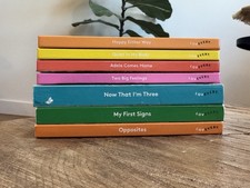 Lovevery Hardcover Books Board Paper Lot Set Of 7 Toddler