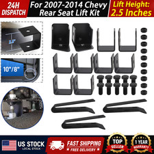 2.5 Inch Rear Seat Lift Kit For Chevy Silverado Gmc Sierra Crew Cab 2007-2013