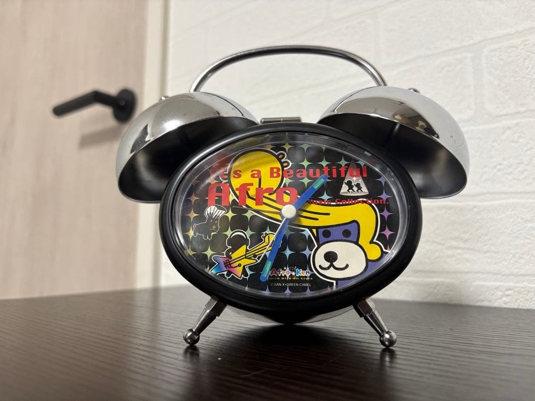 San X Afro Ken Funky Clock Rei Zento Inu Retro Heisei Era
