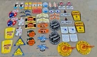 Lot of 50 Porcelain Enamel Signs – Mixed Designs, Vintage Style, single sided
