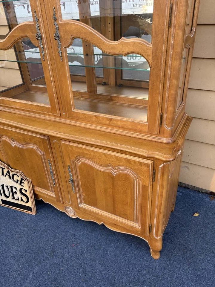 67124 Curiosidades Gabinete China País Francés ETHAN ALLEN Foto 4 de 4