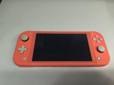 Nintendo Switch Lite Coral Pink Console Handheld System HDH-001 Tested