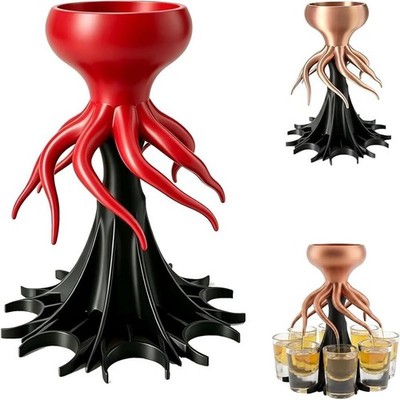 Kraken-Portionierer (8-Shot), Gastro-Ausgießer für Cocktails & Partys Neu DE-