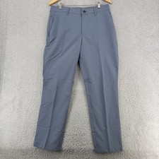 NWT Banana Republic NMP2106C Mens Blue Tech Pants Size 32X20 Performance