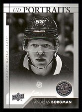 2017-18 Upper Deck UD Portraits #P103 Andreas Borgman
