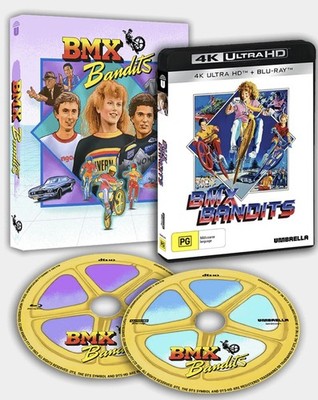 BMX BANDITS (1983) 4K UHD Blu-Ray with slipcover NEW (Playable in USA)