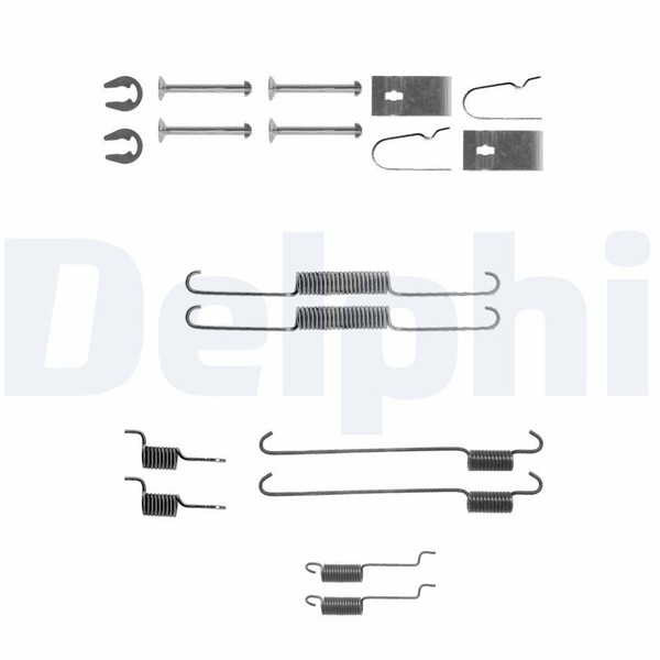 Delphi LY1311 ZubehöRsatz Bremsbacken FüR Suzuki Rover Subaru Daihatsu-image