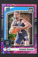 2024-25 Panini Donruss Optic Antonio Reeves Rated Rookies Fast Break Pink RC /25