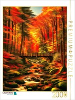 Calvendo Puzzle Autumn Miracle In New England | 2000 Pieces, Finished Size 35.4