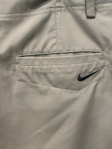 NEW MENS KHAKI NIKE GOLF SHORTS SIZE 38 10" INSEAM STANDARD FIT DRI FIT TAN - Picture 5 of 5