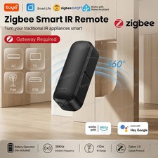 Zigbee Smart IR Remote Controller with Temperature Humidity Sensor for Tuya
