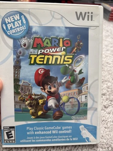 Mario Power Tennis For Nintendo Wii Complete With Manual