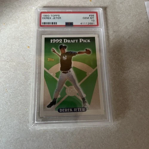 Derek Jeter 1993 Topps Rookie #98 PSA 10 Yankees HOF