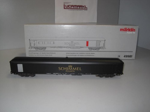 Märklin HO 49981 DB AG Ausstellungswagen "SCHIMMEL PIANOS" mit Musik SoMo #2538 | Condition: Gebraucht