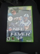NFL FEVER 2002 MICROSOFT ORIGINAL XBOX GAME with case and manual free shipping