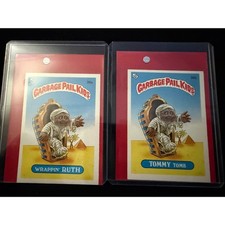 Vintage 1985 Topps Garbage Pail Kids UK Minis Series 1 36A and 36B