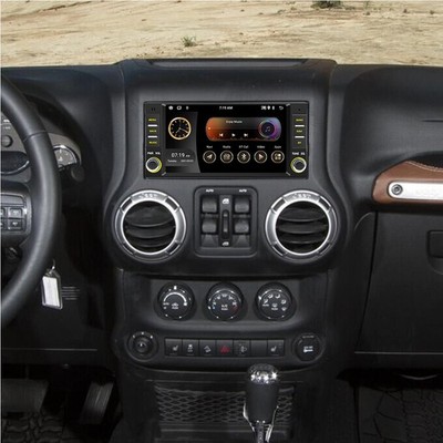 For 2007-2017 Jeep Wrangler JK GPS w/Cam 7'' Android13 Carplay Radio Stereo 4+64G