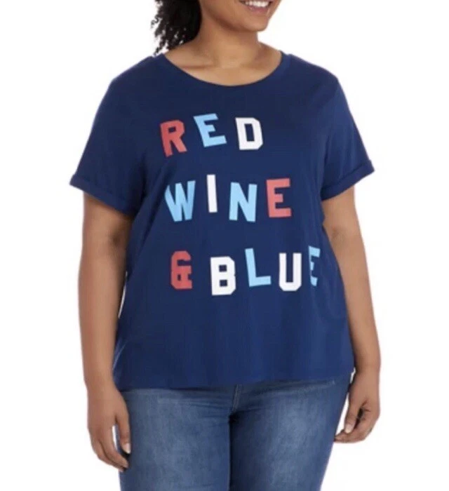Women's plus size clearance 4th of july shirts