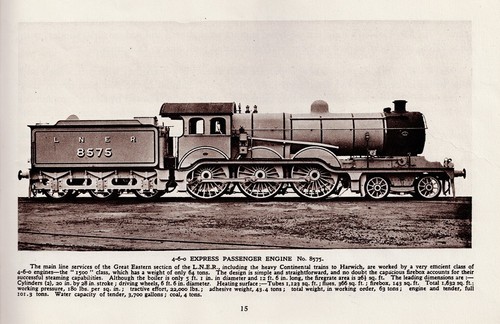 Lokomotiven der LNER Vergangenheit & Gegenwart (um 1930) - Bild 4 von 7
