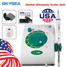 Dental Ultrasonic Piezo Scaler+5*Tip Handpiece for EMS Cavitron Woodpecker