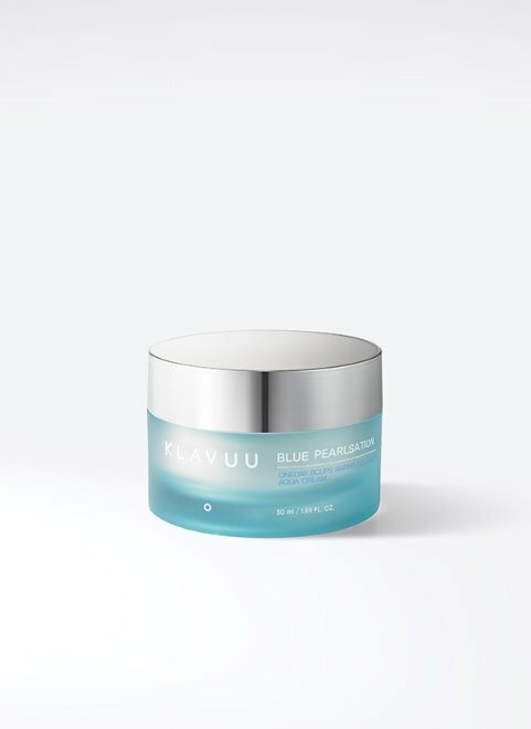 Crema acuática de colágeno marino KLAVUU azul perlado día 8 tazas 50 ml