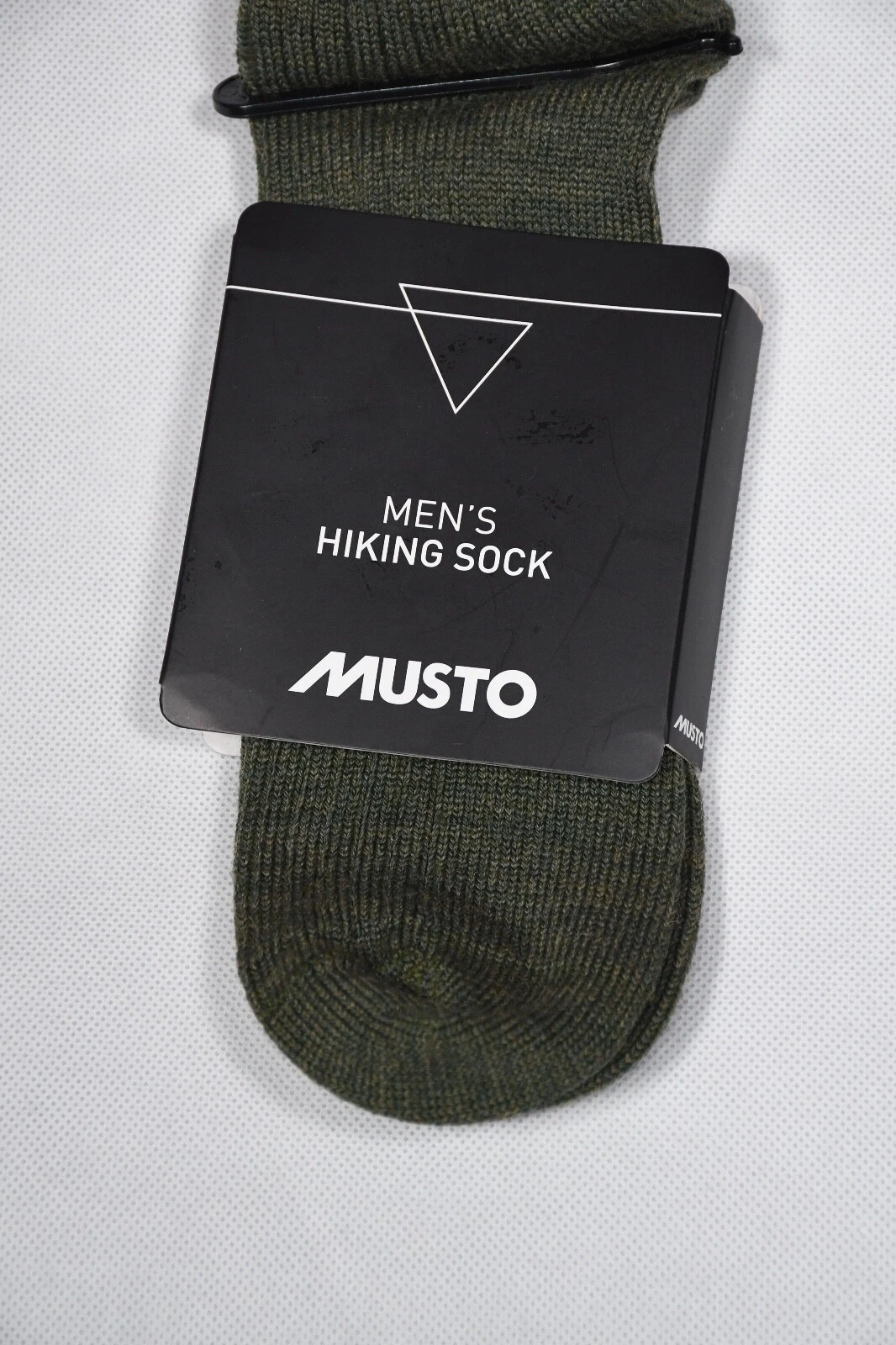MUSTO THERMAL HUNTER GREEN WOOL LONG SOCK size L